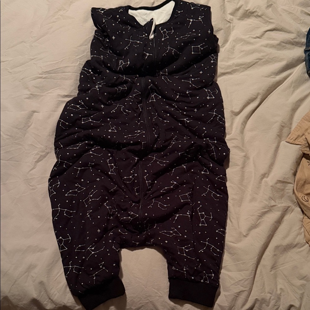 Kyte BABY Black Constellation Jumpsuit